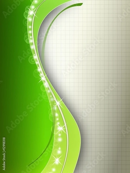 Obraz Abstract Wave For Presentation