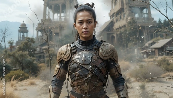 Obraz fantasy warrior