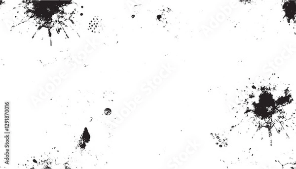 Obraz Abstract grunge vector distressed pattern