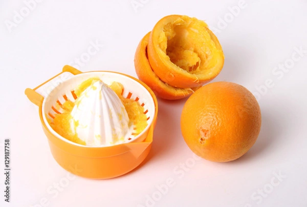 Fototapeta Squeezed oranges