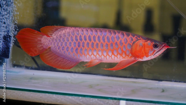 Obraz Red Asian Arowana