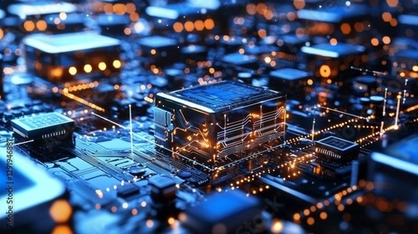 Fototapeta Enhancing Flexibility and Control with Software Defined Networking