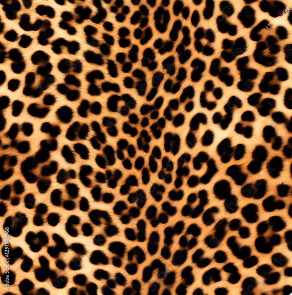 Fototapeta leopard, dark background, fur, leather pattern, animal print, stylish design for fabric