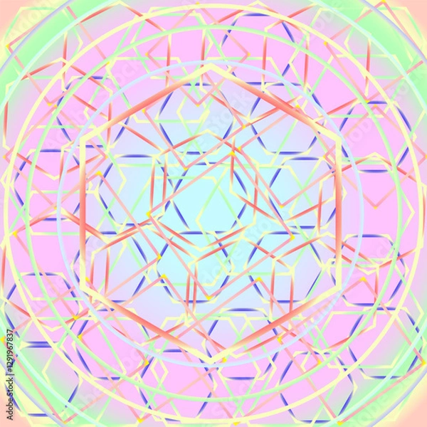 Fototapeta abstract geometric background