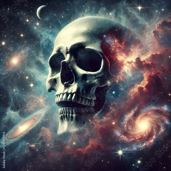 Obraz skull Galaxy