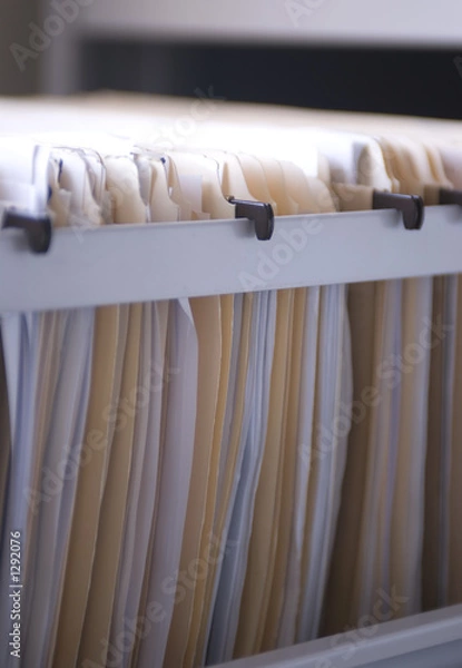 Fototapeta file cabinet