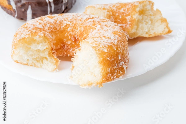 Fototapeta fresh sweet rolls