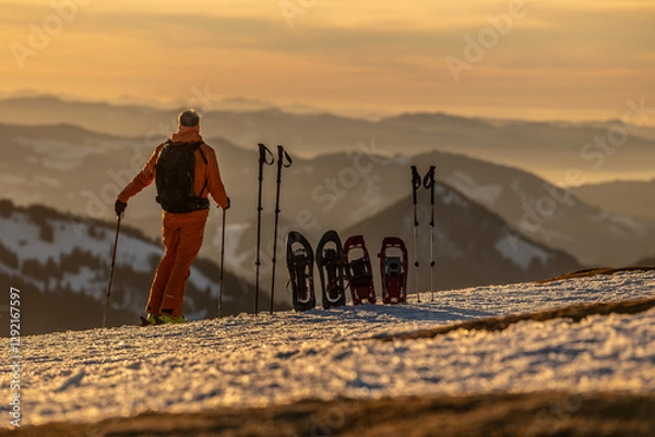 Fototapeta Gipfelblick