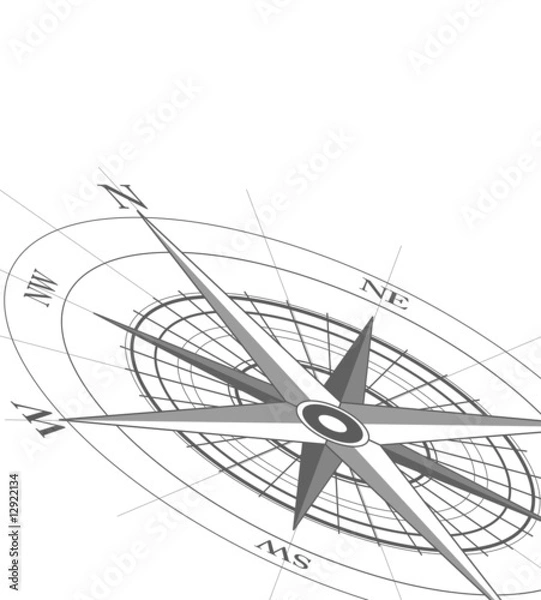 Fototapeta Compass