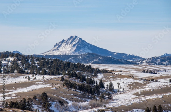 Obraz snow covered mountains