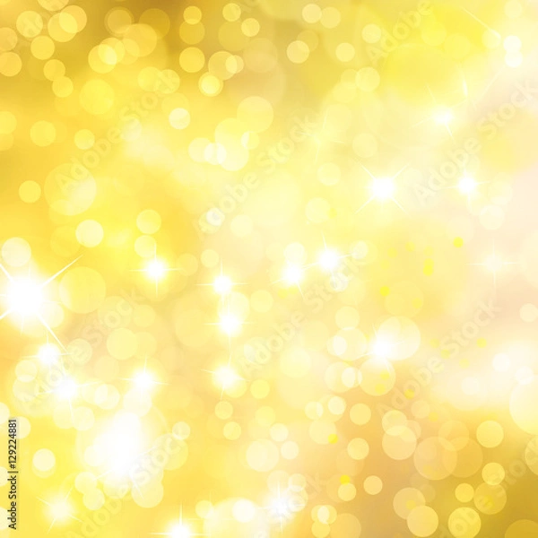 Fototapeta Defocused abstract bokeh lights background