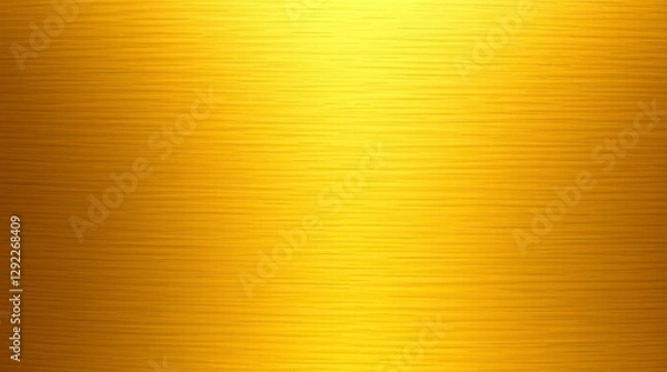 Fototapeta image of brushed gold metal texture in a strong