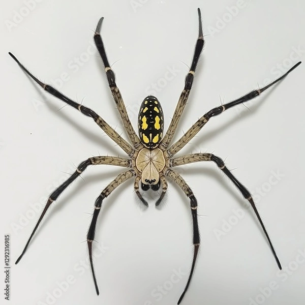 Obraz Spider on White Background (1)