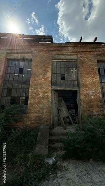 Obraz old abandoned building