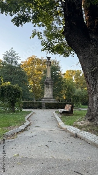 Obraz Monument in the park