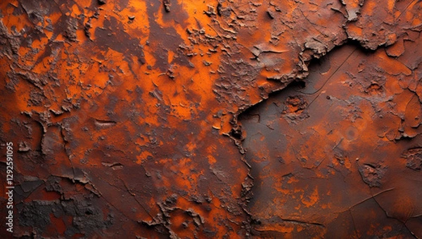 Obraz Rusty Industrial Metal Texture