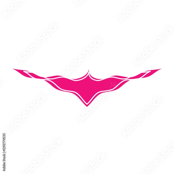 Obraz wing pink