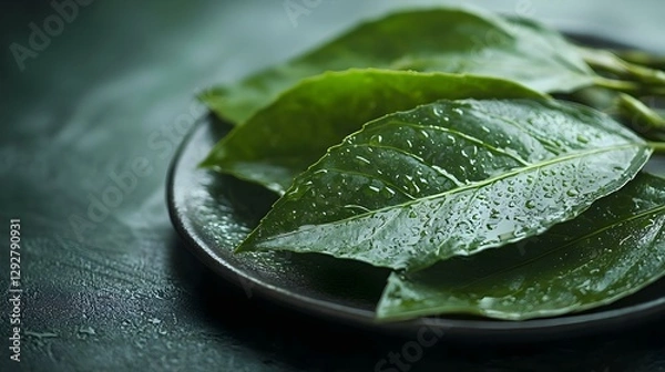 Obraz Eucommia leaf tea