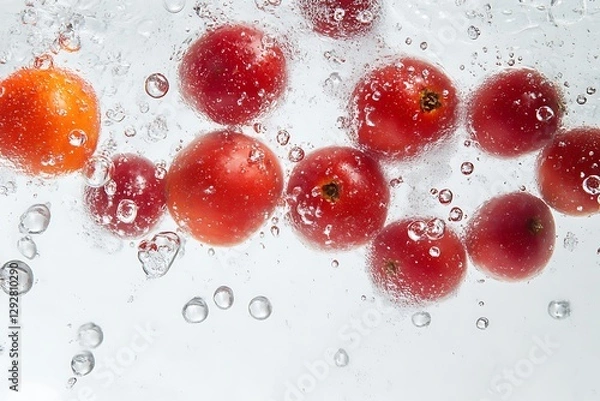 Obraz Citrus fruit isolated on a white background. Orange, lemon, lime.