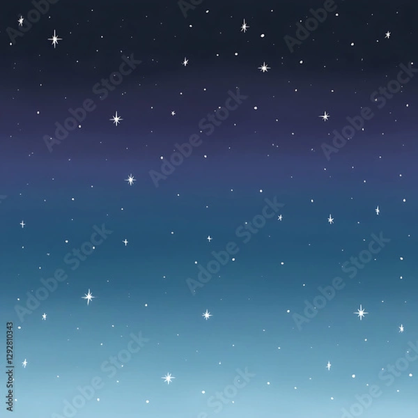 Fototapeta starry night sky