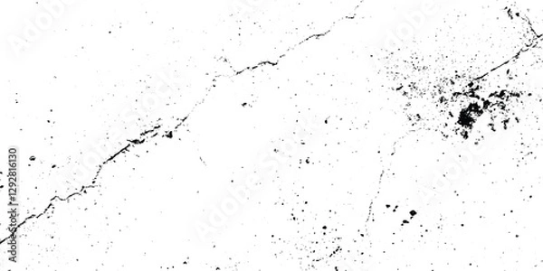 Obraz abstract grain texture with spots, old and grainy scratched dusty overlay texture, Overlay Distress grain monochrome grunge texture with spots and stains.