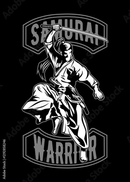 Obraz Samurai Warrior