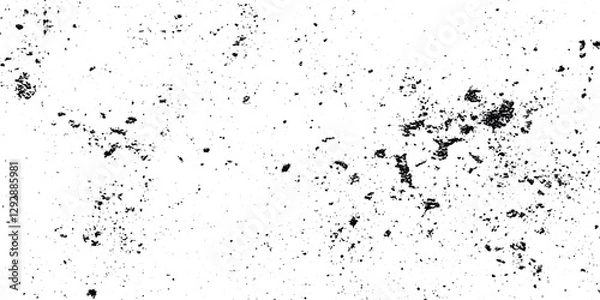 Fototapeta distressed grunge overlay texture with scratches,  Grunge background of black and white scratched and stains, black scratches on white background, grunge overlay texture.