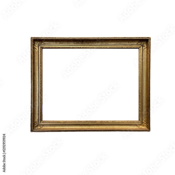 Obraz gold picture frame