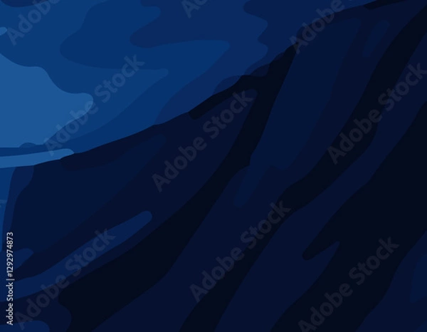 Fototapeta Blue Abstract background for ocean, sea, waves, marine, or oceanography. Relief Navy Blue background. Deep Blue Ocean Abstract Background with Flowing Waves and Marine Textures. Abstract in Deep Blue