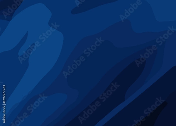 Fototapeta Blue Abstract background for ocean, sea, waves, marine, or oceanography. Relief Navy Blue background. Deep Blue Ocean Abstract Background with Flowing Waves and Marine Textures. Abstract in Deep Blue
