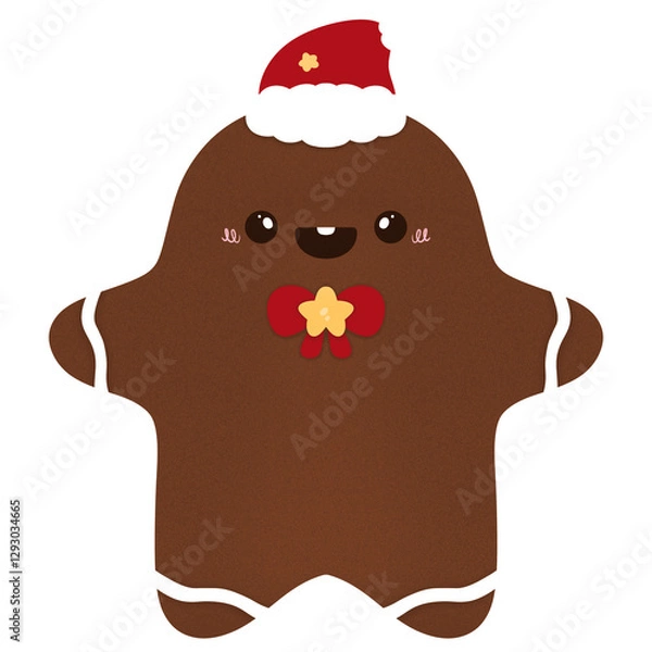 Obraz Gingerbread Cartoon Christmas Cartoon Element