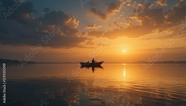 Obraz sunset on the beach