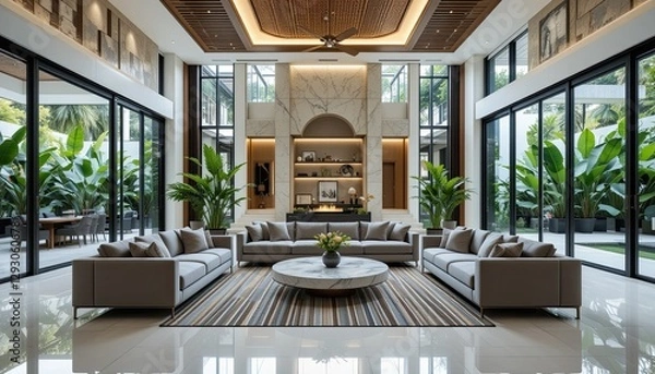 Obraz luxury home interior