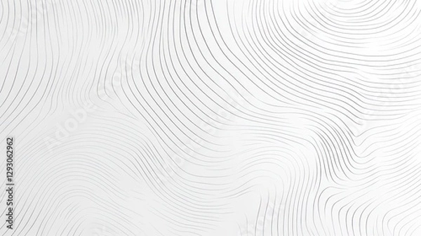 Obraz Abstract wavy lines pattern background.