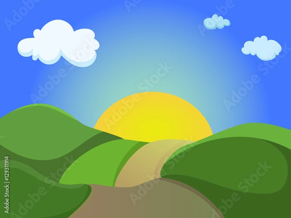 Obraz Summer landscape