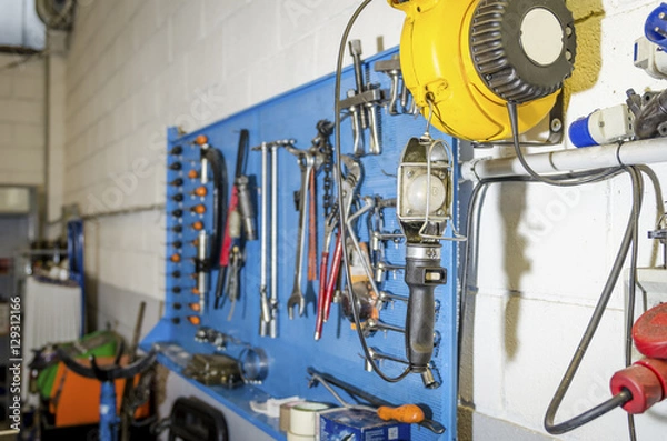 Fototapeta Attrezzi officina