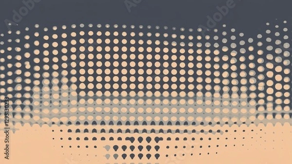 Fototapeta Abstract Graphic Design Pattern with Circles and Shades