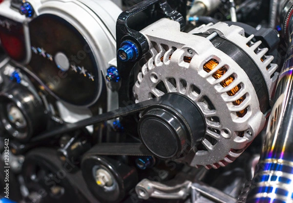 Obraz Alternator samochodu