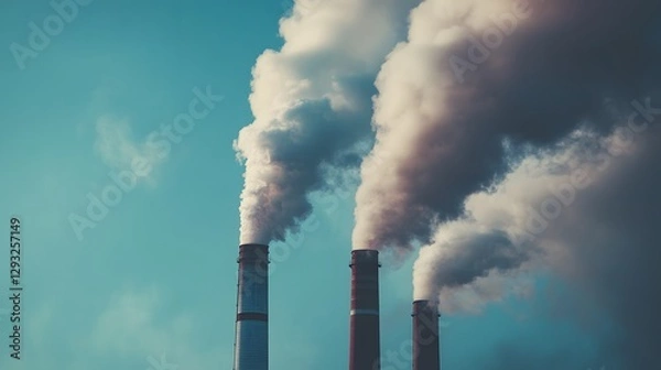 Fototapeta A close-up of a carbon credit 