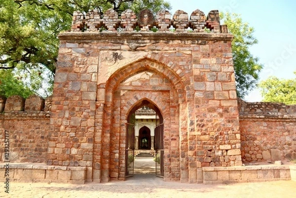 Obraz インド　ニューデリー　メヘローニ　