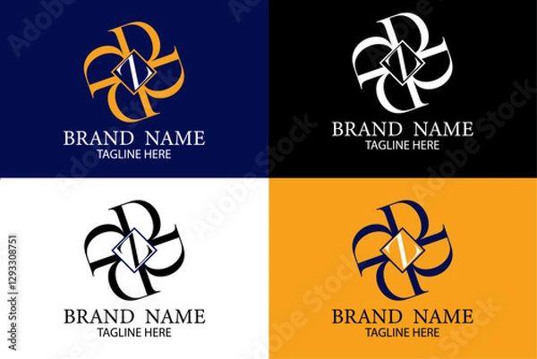 Obraz Modern Logo designs concept vector, Arrow logo designs concept