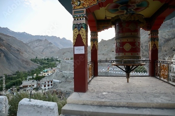 Obraz インド　ラダック　ラマユル