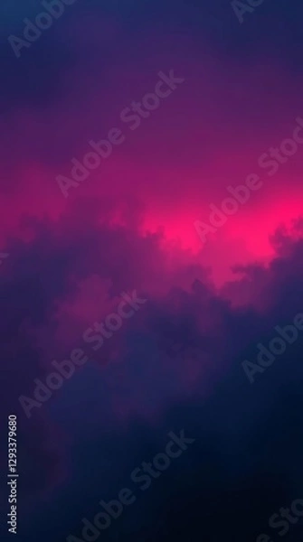 Fototapeta Colorful abstract background with vibrant clouds and soft gradients for mobile phone wallpaper designs
