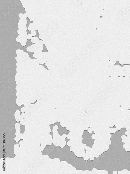 Obraz Abstract white old paper background texture