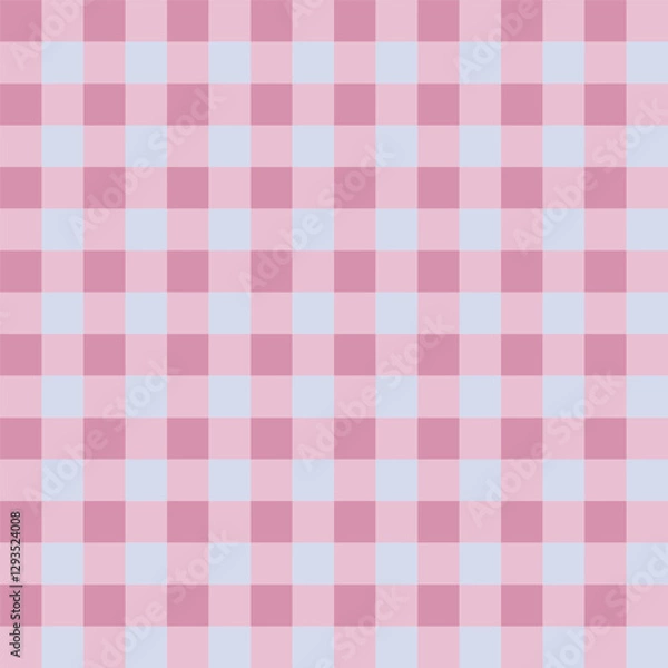 Obraz colorful  checkered square gingham pattern texture background vector, background, wrapping, wallpaper, webcover	