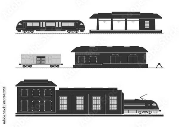 Obraz Rail infrastructure