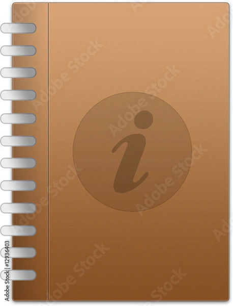 Obraz Notizbuch / diary