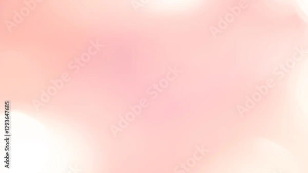 Fototapeta Abstract summer gradient with pink and golden hues blending into soft tones.