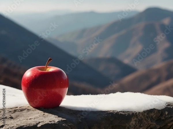 Obraz apple in the mountains