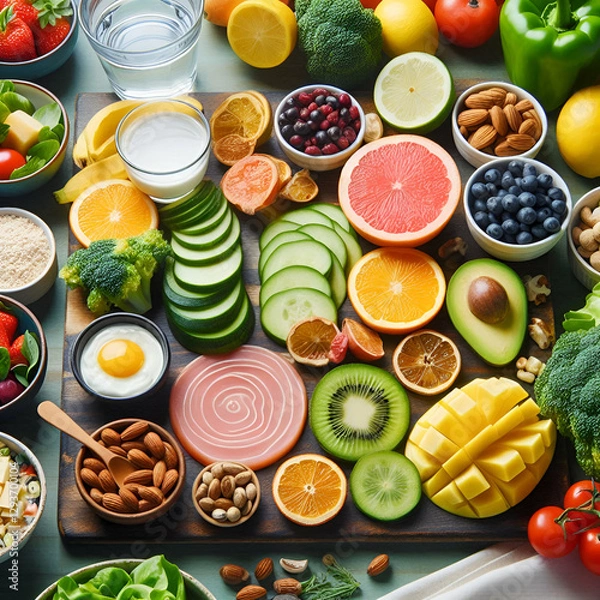 Obraz fruit and vegetables